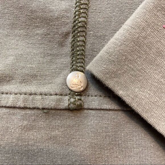 Neon Buddha Front Zip Jacket Size Small - Picture 6 of 11